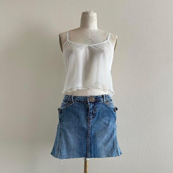Other Tops - handmade white sheer camisole